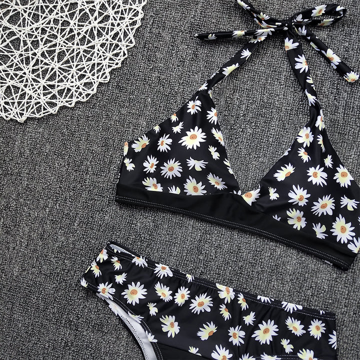 Sexy Sunflower Bikini - Digital Print Swimwear - Shop Swazeyfit