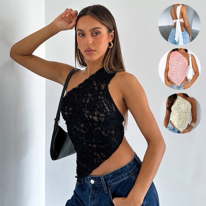 Summer Lace Top - Backless Women's Top - Shop Swazeyfit