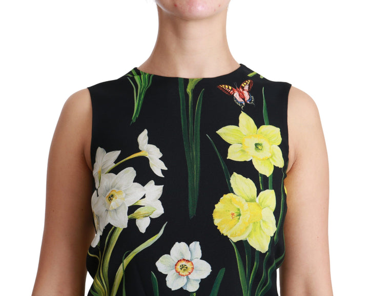 Dolce & Gabbana Floral Sheath Mini Dress - Elegance Redefined