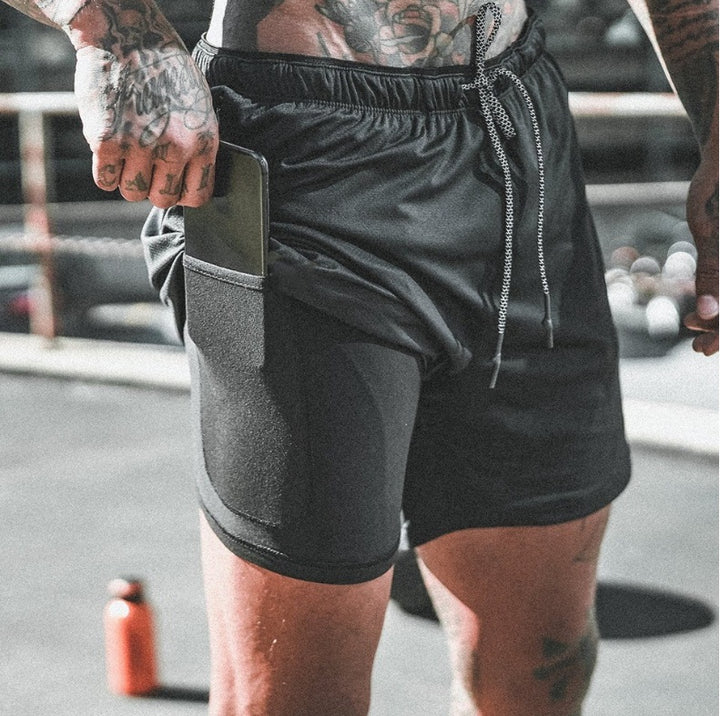 Pocket Compression Shorts - Men's Fitness Shorts - Shop Swazeyfit