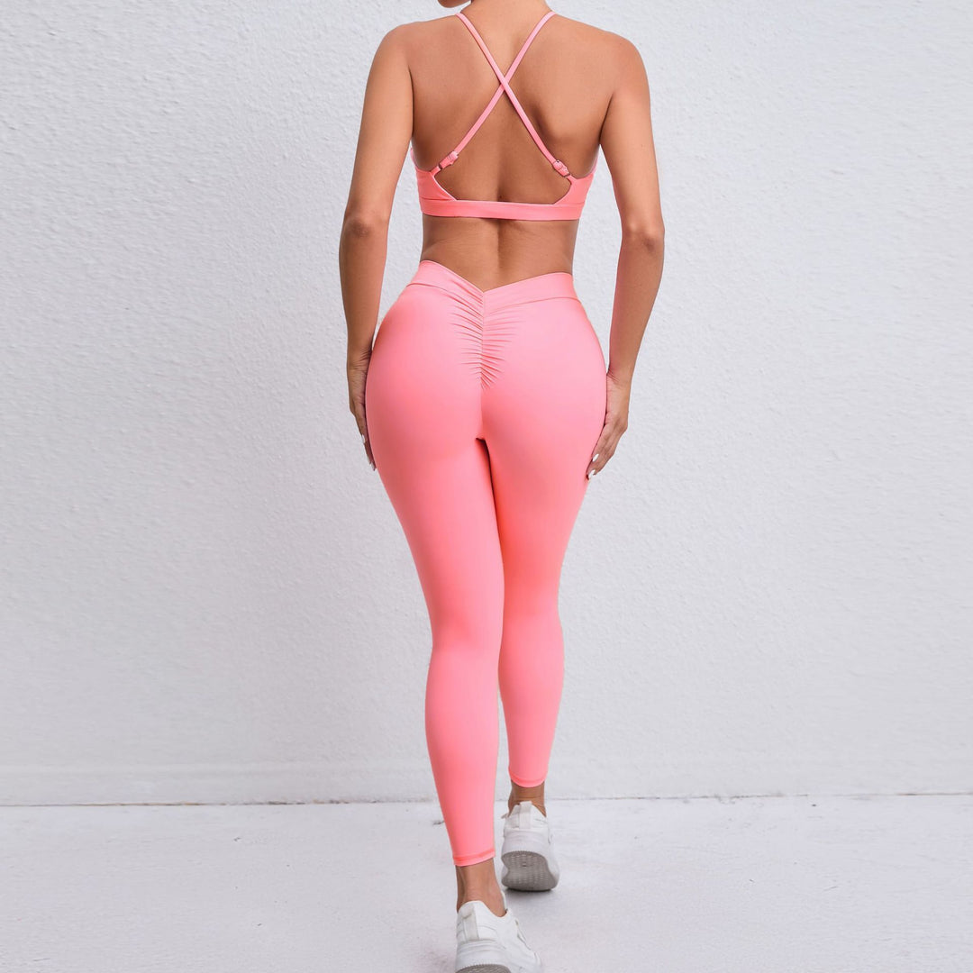 Women's Fashion Cross Sports Body-hugging Suit