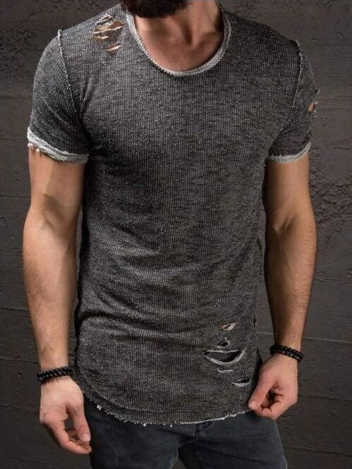 Men's Fitness T-Shirts - Casual Ripped Tops - Shop Swazeyfit