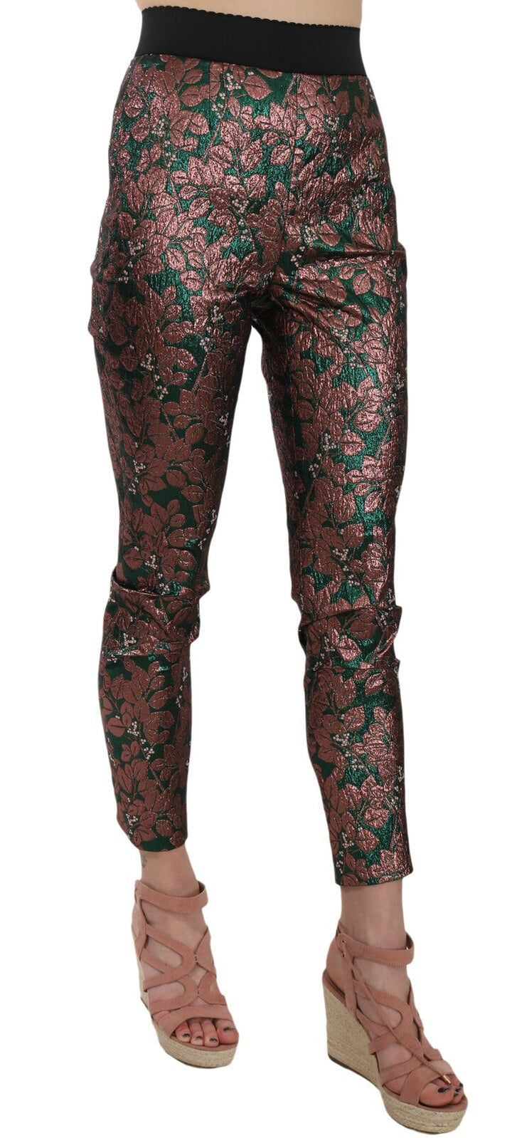 Dolce & Gabbana Elegant Multicolor Designer Pants