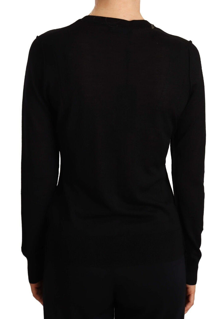 Dolce & Gabbana Elegant Crewneck Virgin Wool Sweater