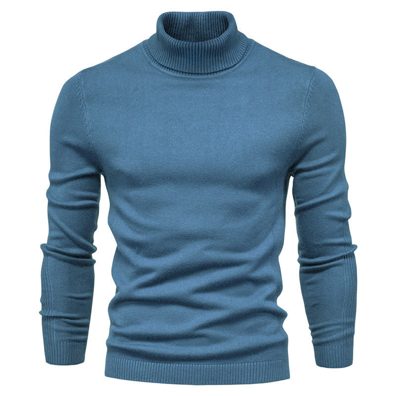 Men's Slim Turtleneck Sweater - Casual Winter Tops - Shop Swazeyfit