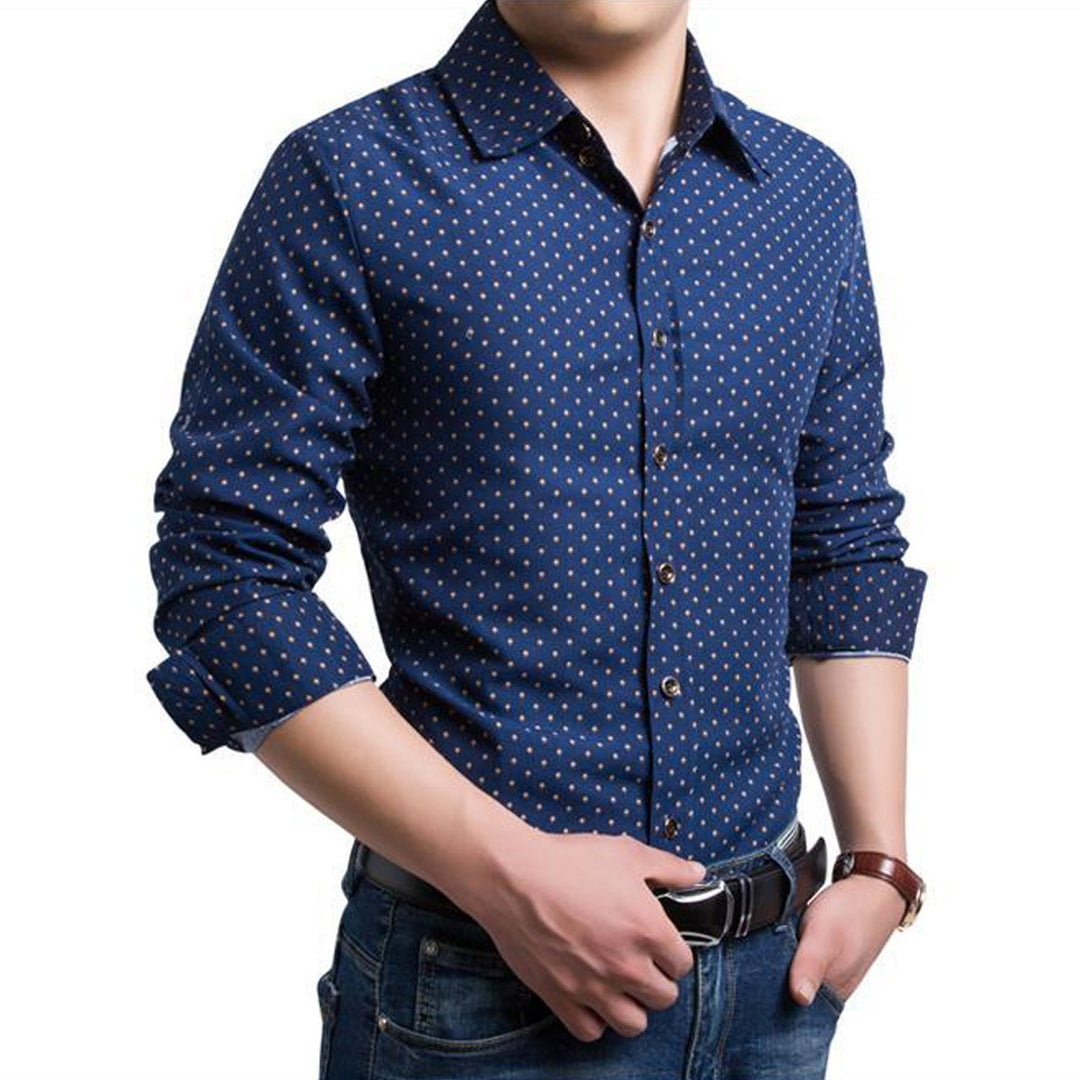 Mushroom Print Men's Shirt - Stylish and Comfortable - Shop Swazeyfit