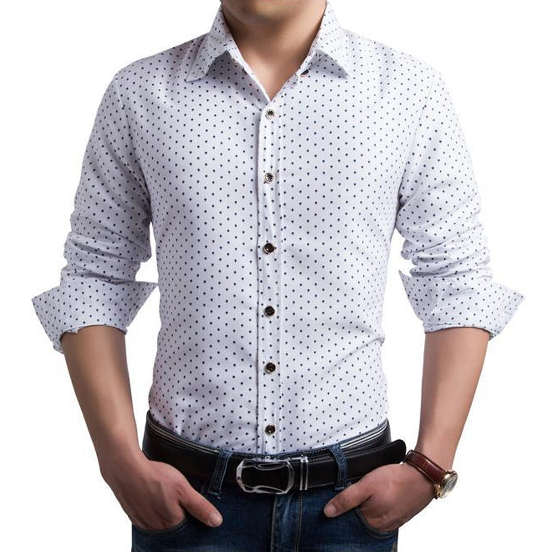 Mushroom Print Men's Shirt - Stylish and Comfortable - Shop Swazeyfit