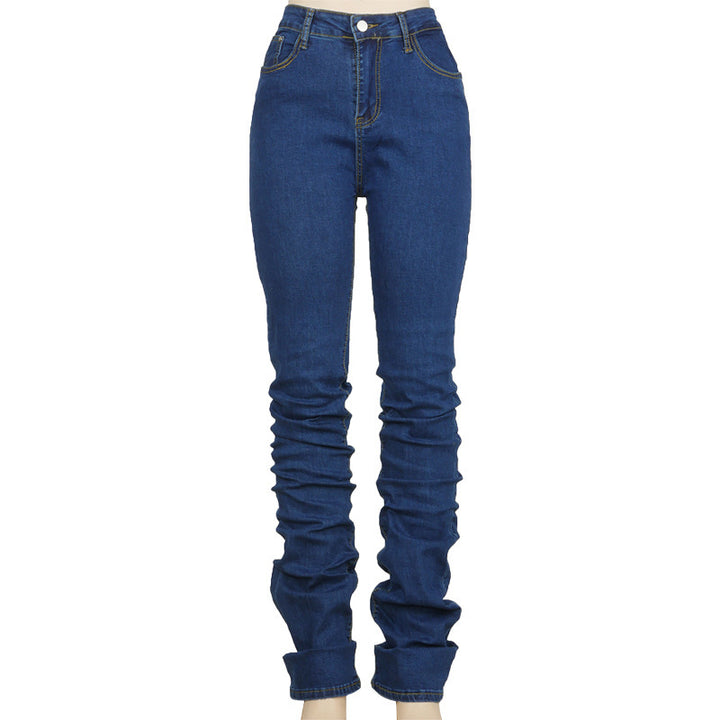 Ruched Denim Pants - Trendy Women’s Pants - Shop Swazeyfit