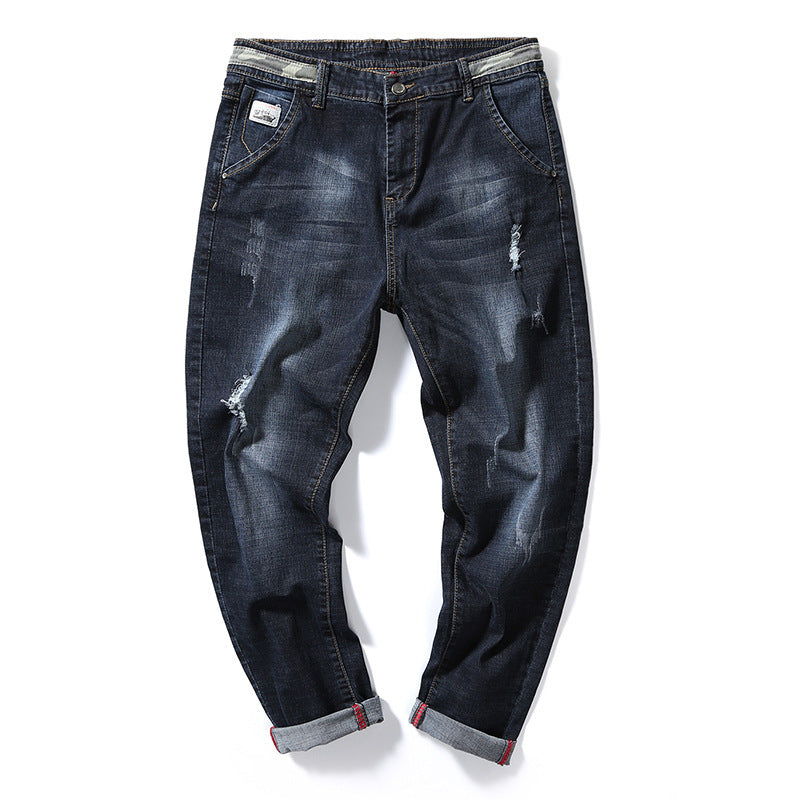 Stretch Plus Size Men's Urban Style Jeans