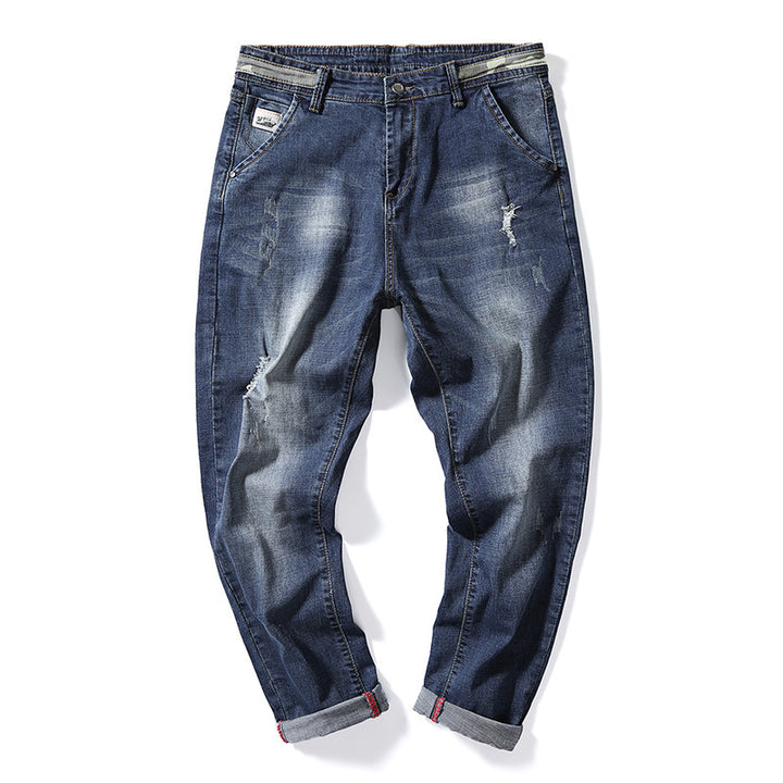 Stretch Plus Size Men's Urban Style Jeans