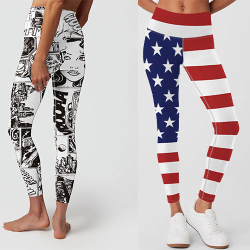 Women's Yoga Pants - Print Workout Pants - Shop Swazeyfit