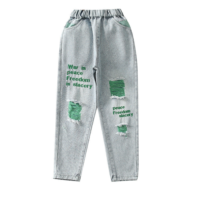 Spring Beggar Pants | Big Children’s Loose Pants | Shop Swazeyfit