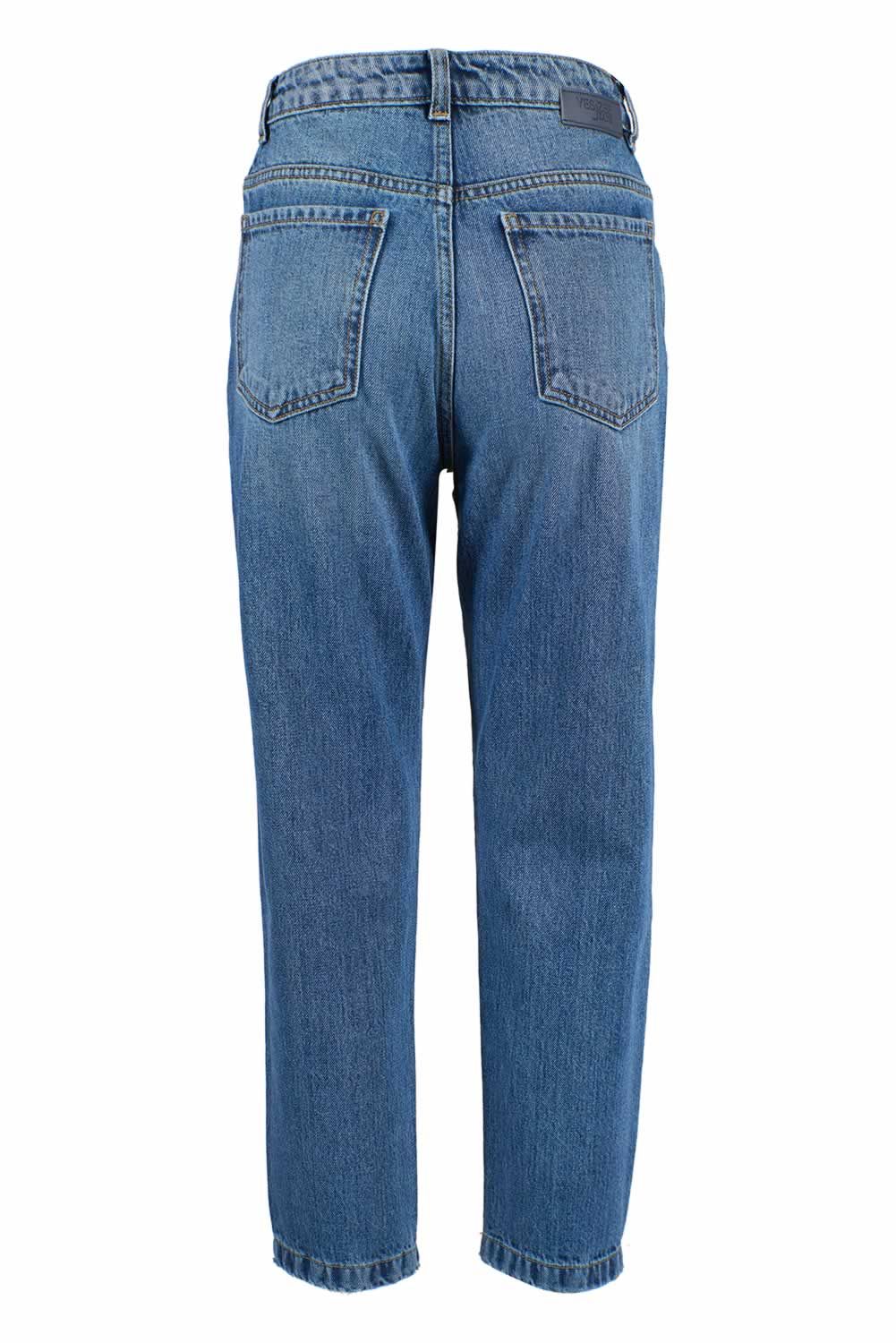 Yes Zee Blue Cotton Women's Jeans