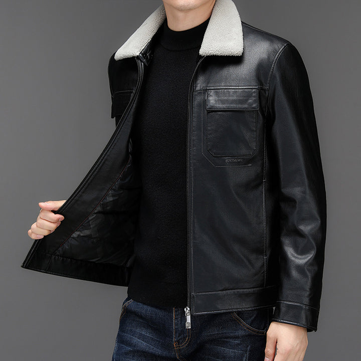 Men's Leather Jacket - Casual Leather Jacket - Shop Swazeyfit