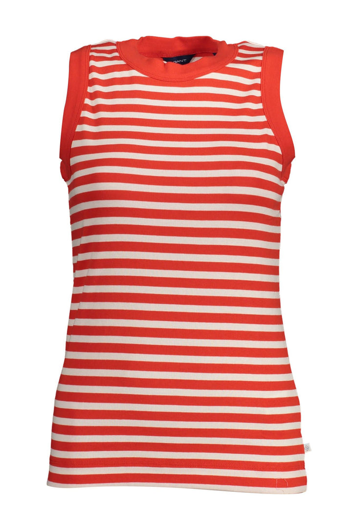 Gant Red Cotton Women Top