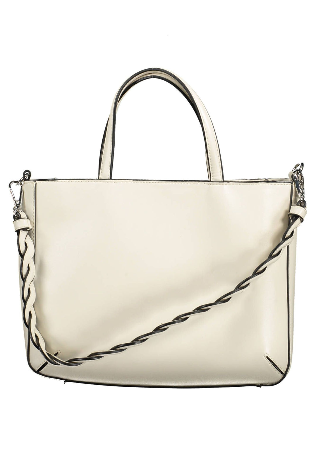 BYBLOS White PVC Women Handbag