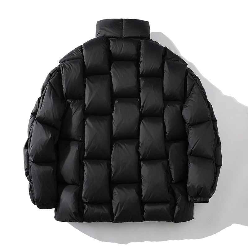 Men's Down Jacket - Fashion Woven Jacket - Shop Swazeyfit