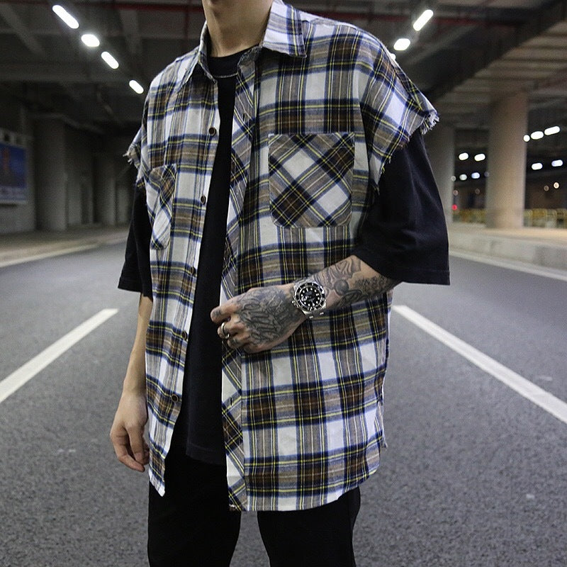 Stylish Plaid Shirt - Casual Plaid Shirt - Shop Swazeyfit