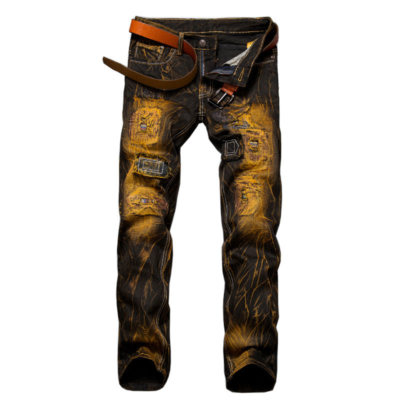 Distressed Denim Pants - Men's Ripped Jeans - Shop Swazeyfit