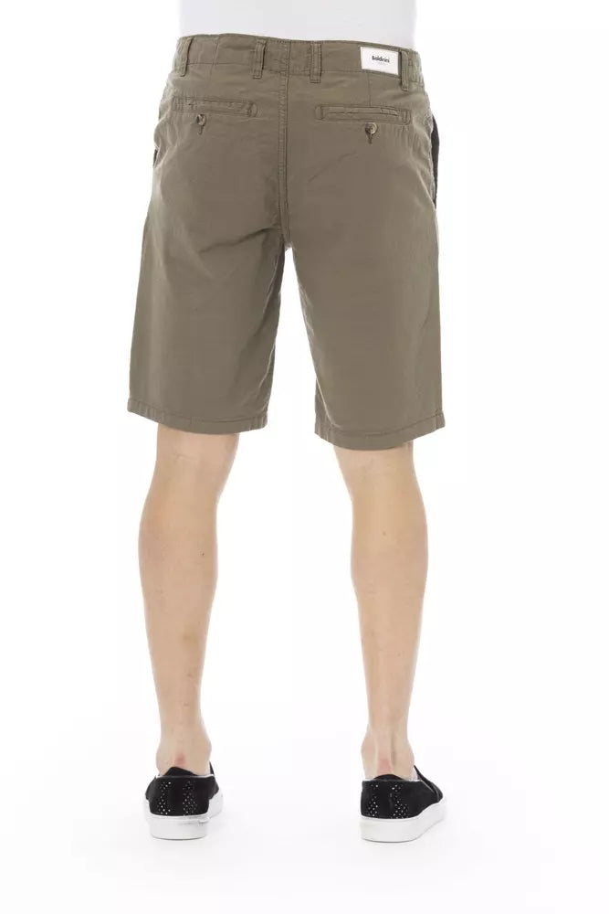 Baldinini Trend Army Cotton Men's Bermuda Short