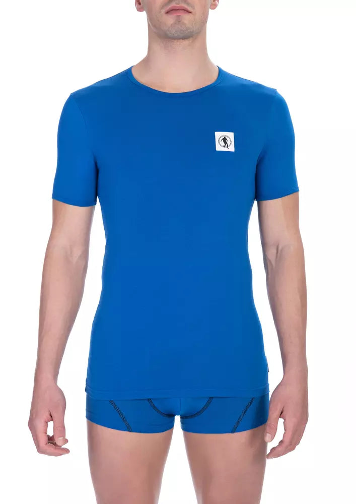 Bikkembergs Blue Cotton Men's T-Shirt