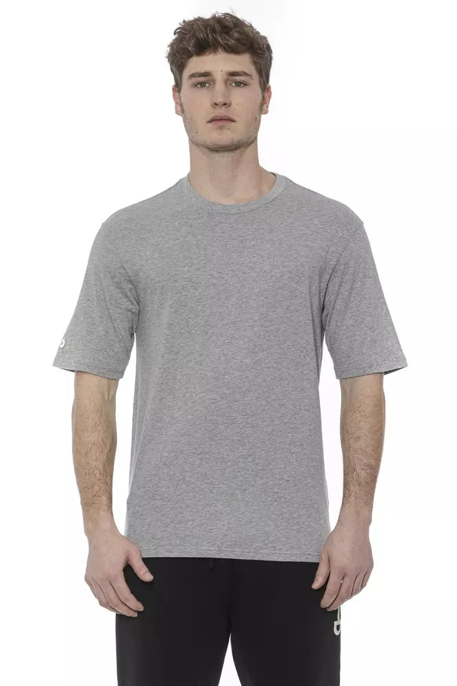 Tond Gray Cotton Men T-Shirt