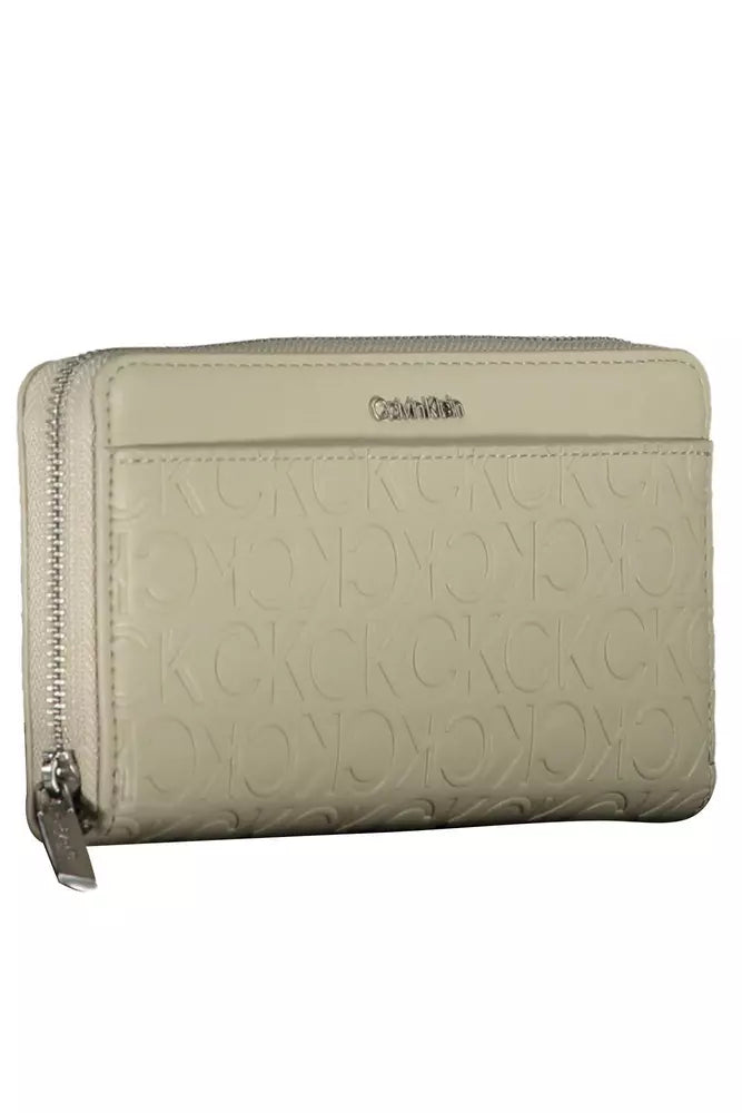 Calvin Klein Beige Polyethylene Women Wallet