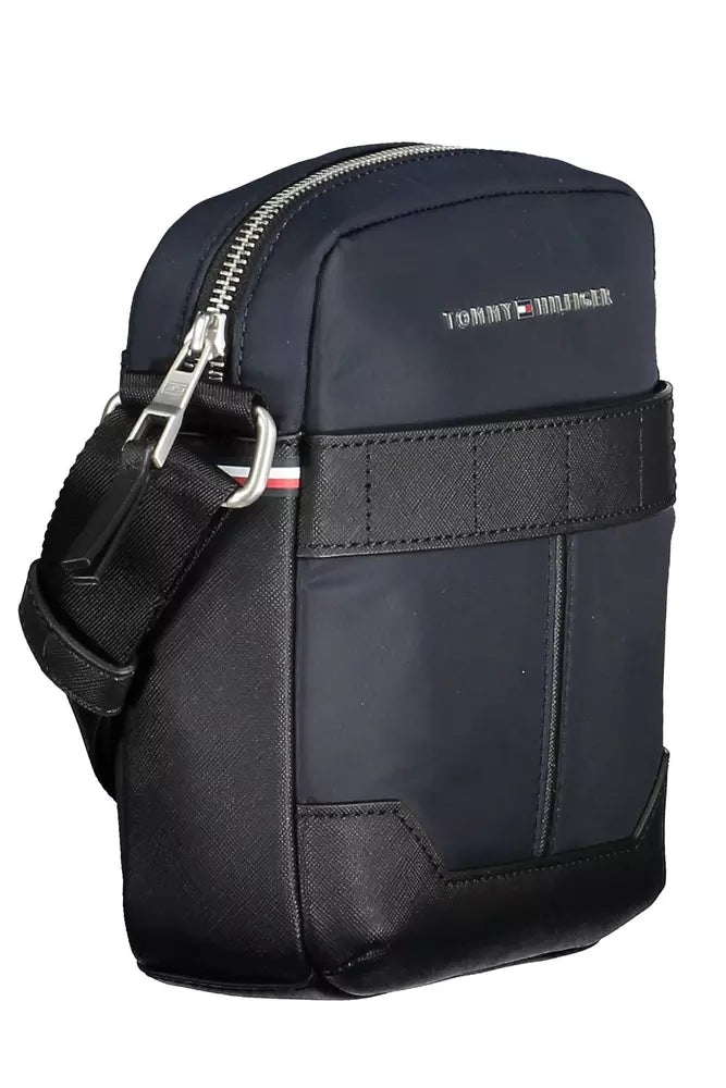 Tommy Hilfiger Blue Polyester Men Shoulder Bag