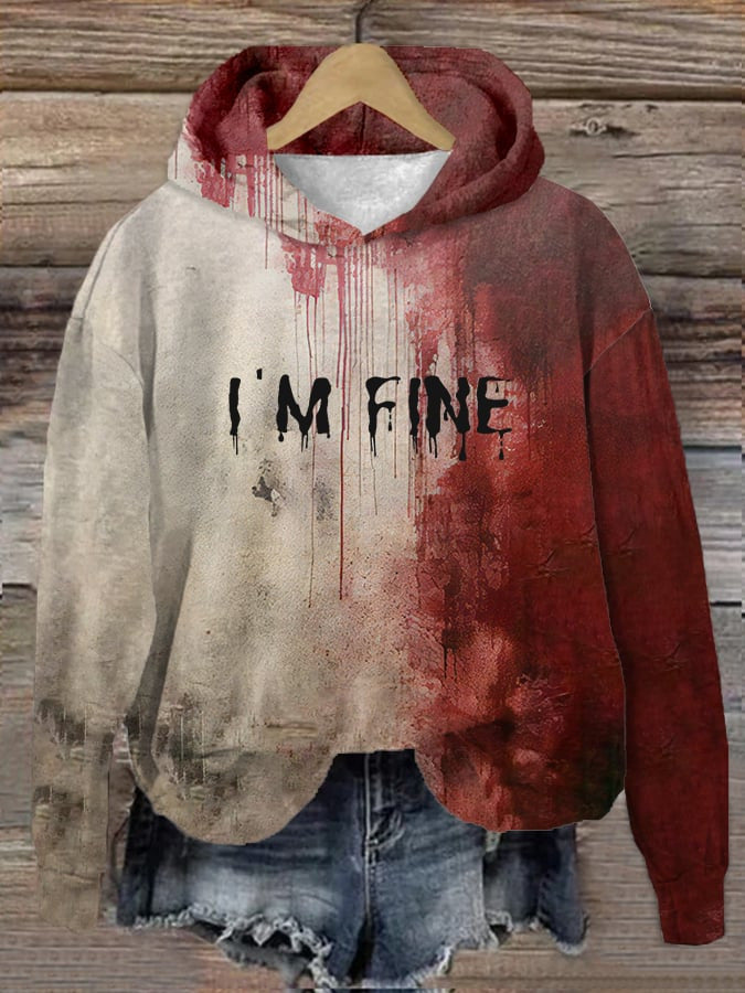 Red Streetwear Hoodie - Art Graffiti Hoodie - Shop Swazeyfit