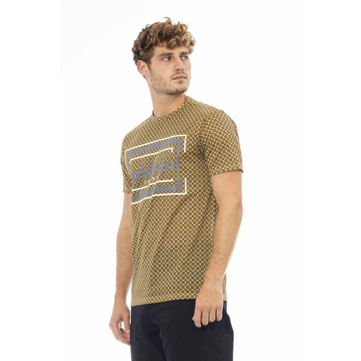 Baldinini Trend Gray Cotton Men T-Shirt