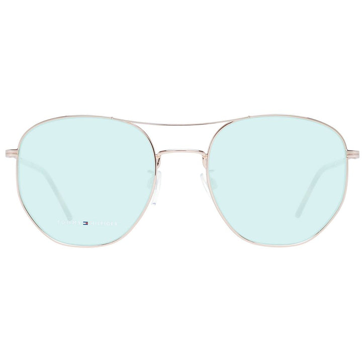 Tommy Hilfiger Rose Gold Unisex Sunglasses