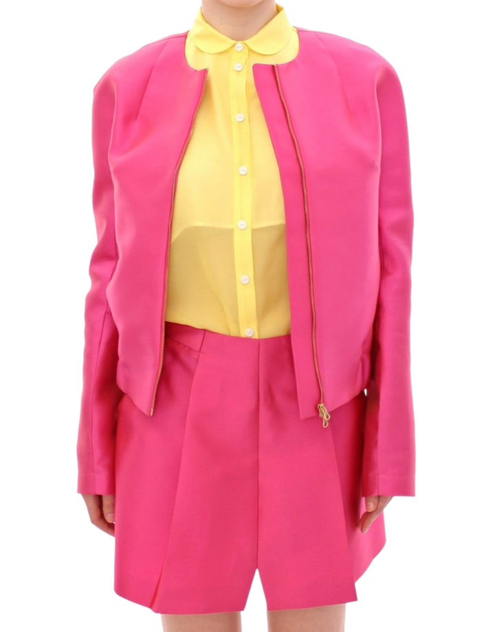 CO|TE Elegant Pink Silk Blend Jacket