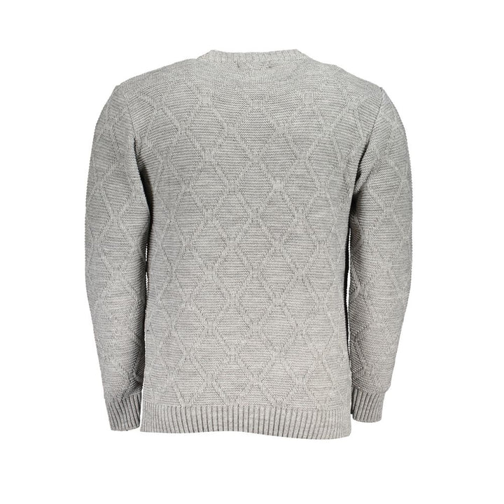 U.S. Grand Polo Gray Fabric Sweater