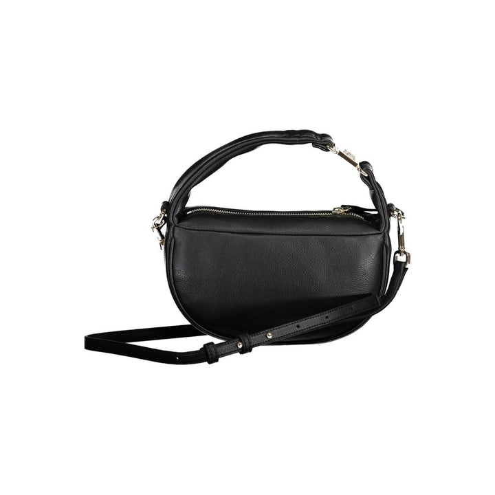 Tommy Hilfiger Black Polyester Handbag