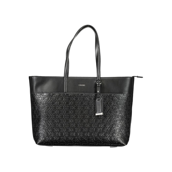 Calvin Klein Black Polyester Handbag