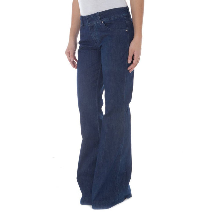 Phard Blue Cotton Jeans & Pant