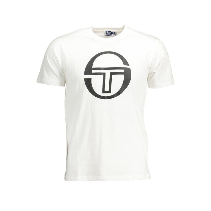 Sergio Tacchini White Cotton T-Shirt