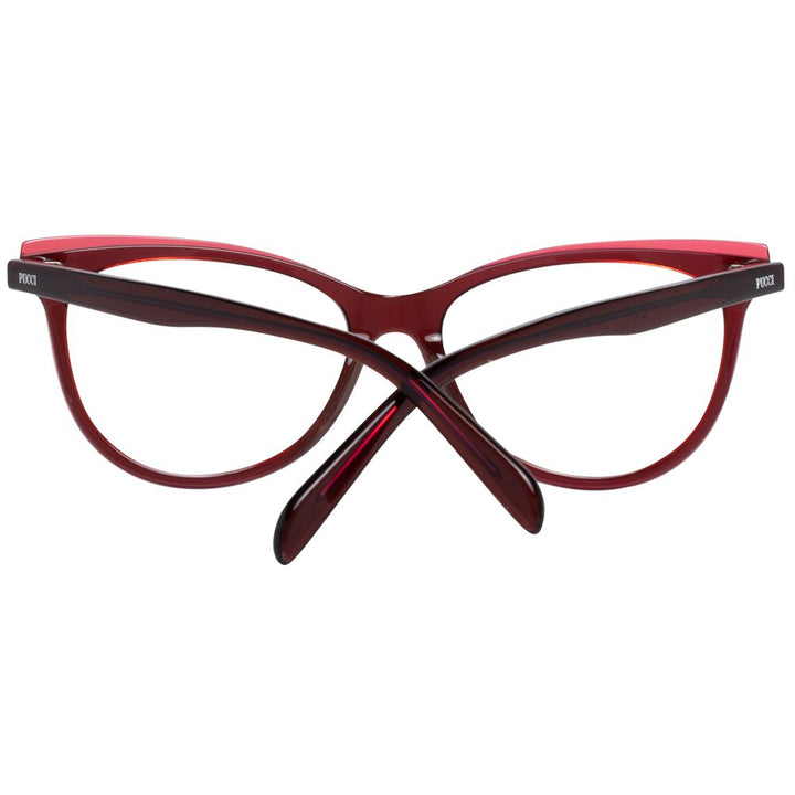 Emilio Pucci Red Women Optical Frames