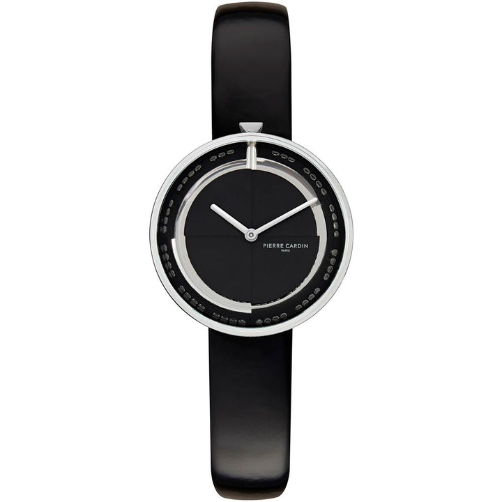 Pierre Cardin Black Women Watch