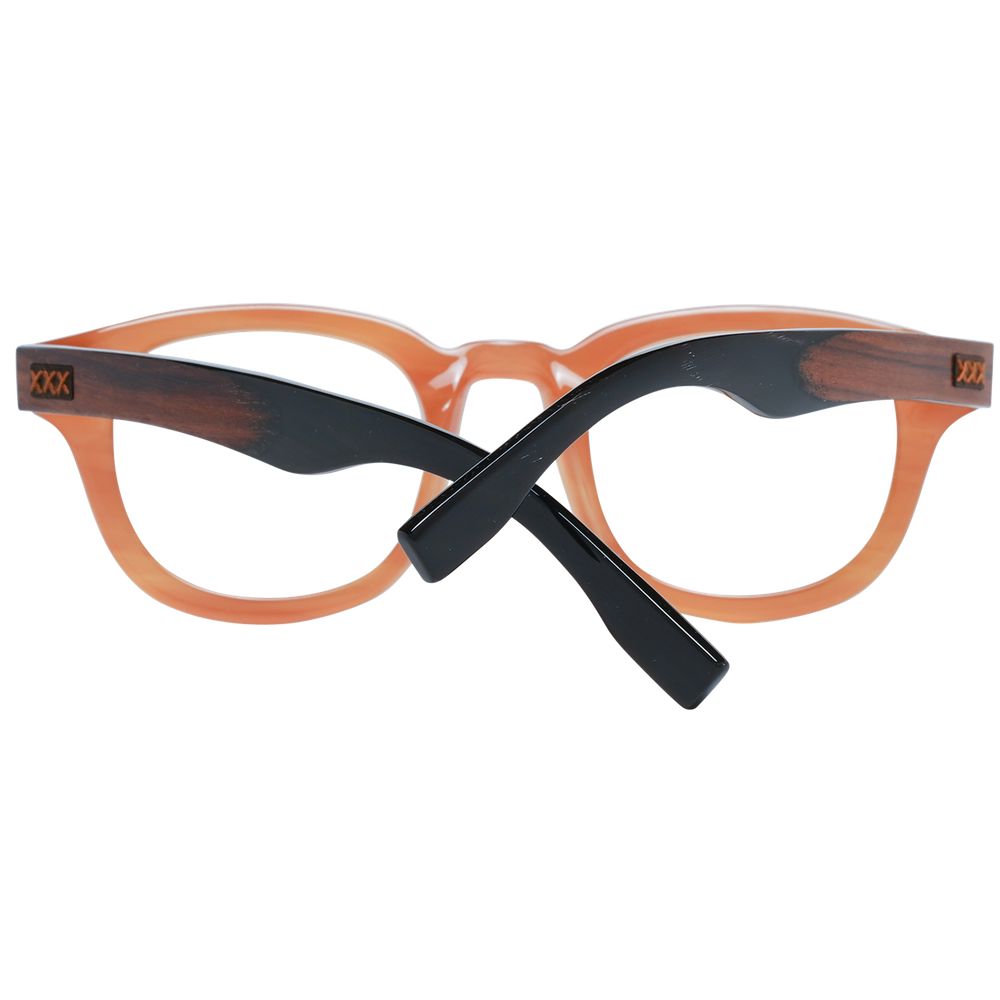 Zegna Couture Brown Men Optical Frames