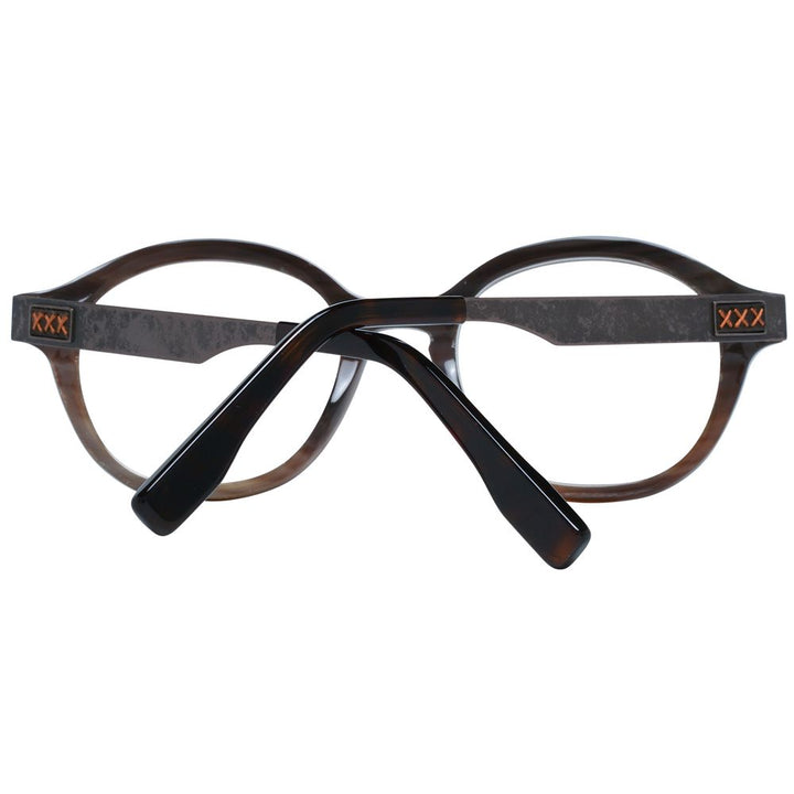 Zegna Couture Brown Men Optical Frames