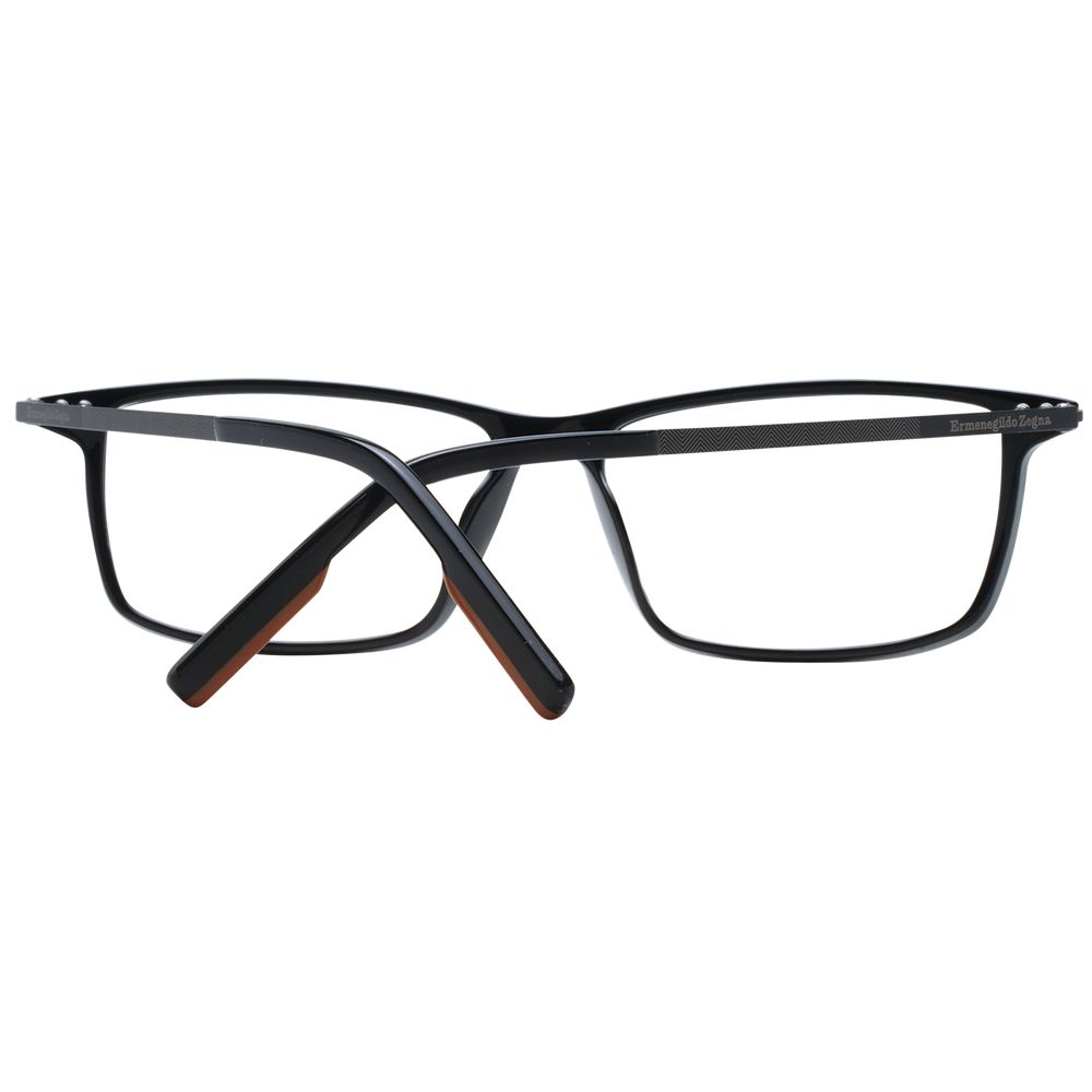 Ermenegildo Zegna Black Men Optical Frames