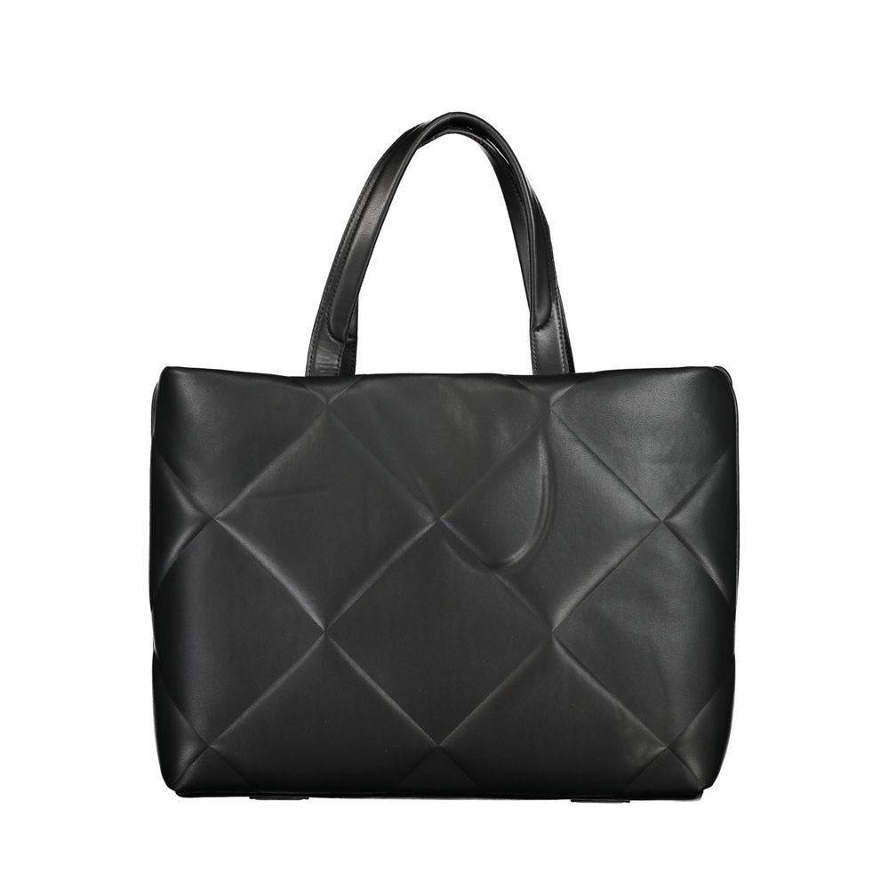 Calvin Klein Black Cotton Handbag