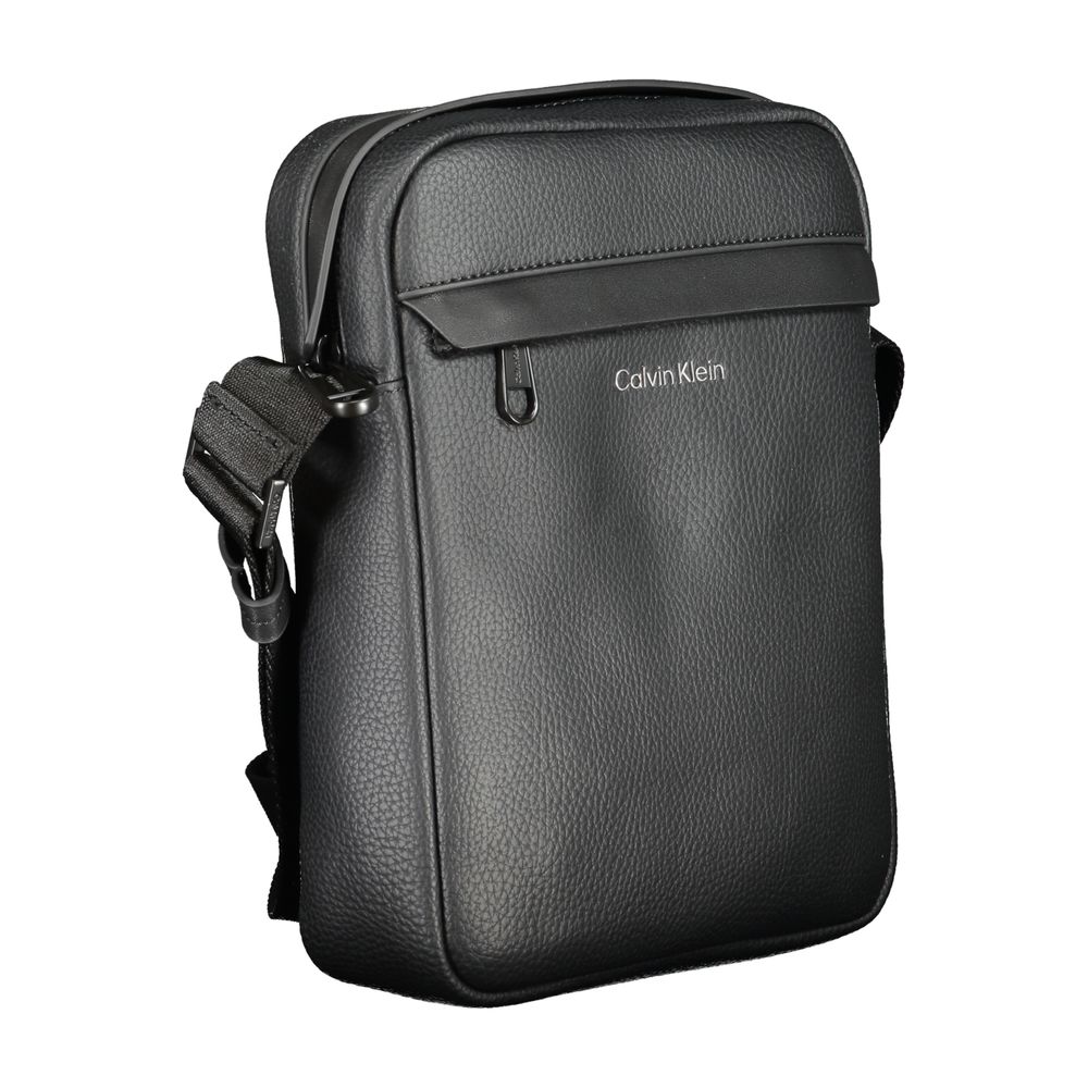 Calvin Klein Black Polyester Shoulder Bag