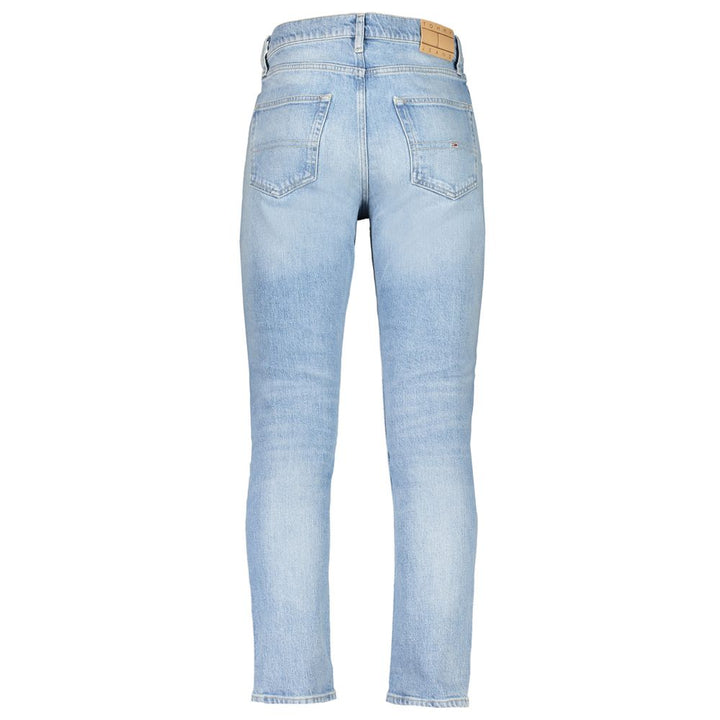 Tommy Hilfiger Light Blue Cotton Jeans & Pant