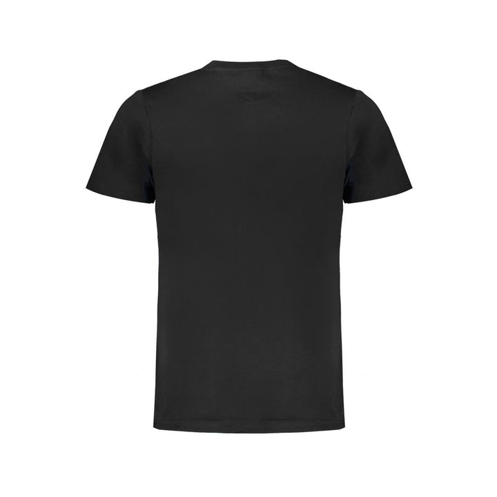 Tommy Hilfiger Black Cotton Men T-Shirt