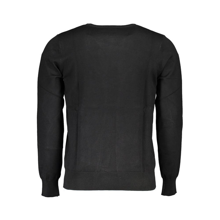 U.S. Grand Polo Black Nylon Sweater