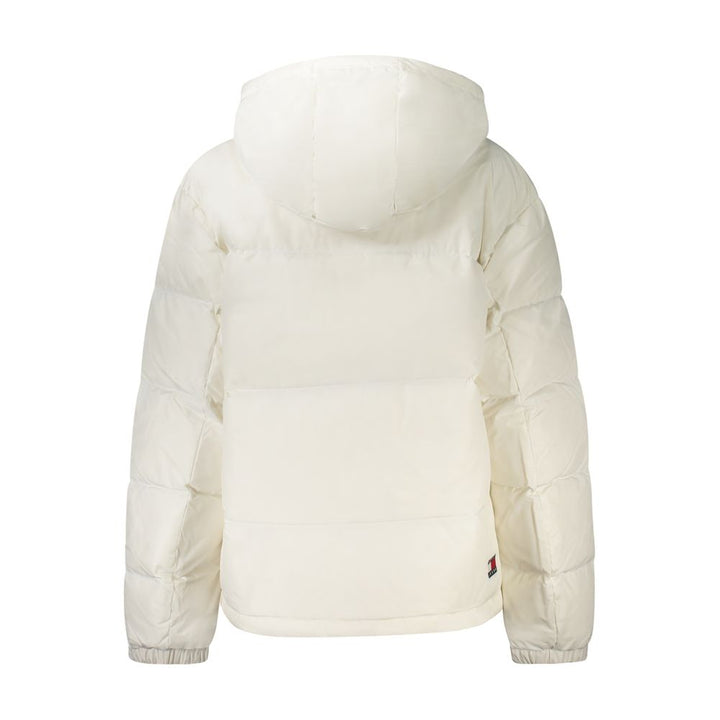 Tommy Hilfiger White Polyester Jackets & Coat