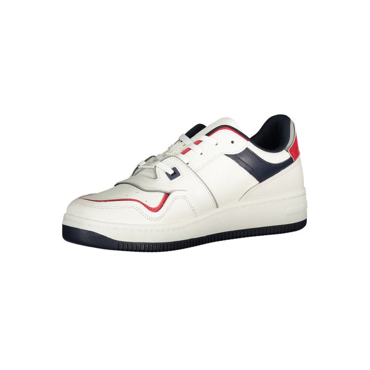 Tommy Hilfiger White Polyester Sneaker