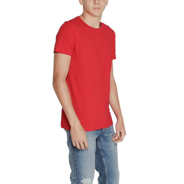 Tommy Hilfiger Red Cotton T-Shirt